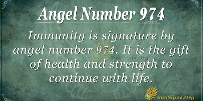 angel number 974