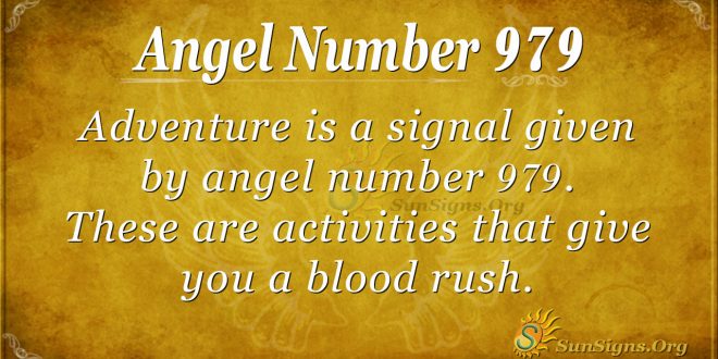 angel number 979