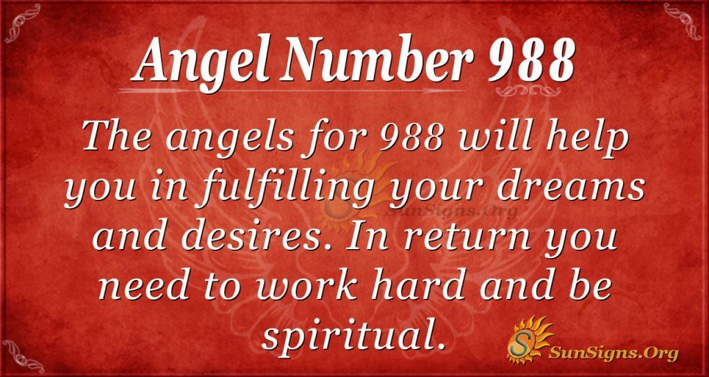angel number 988
