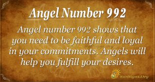 angel number 992