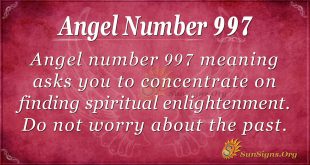 angel number 997