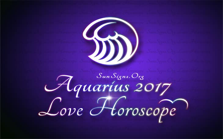 2017 Aquarius love horoscope