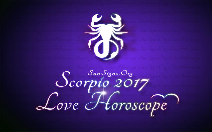 2017 Scorpio love horoscope