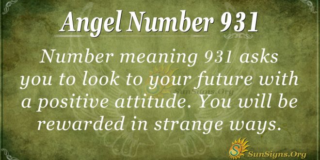 angel number 931