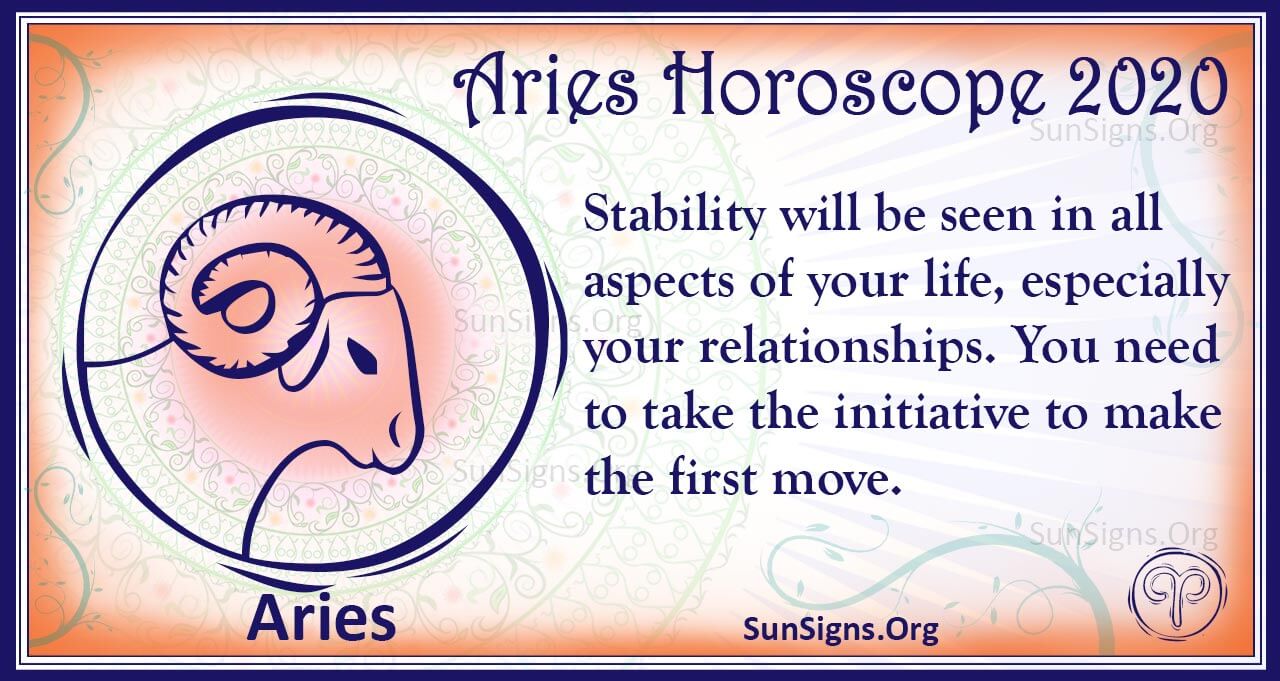 Aries Horoscope 2020 - Get Your Predictions Now! - SunSigns.Org