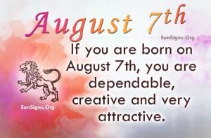 August 7 Famous Birthdays - SunSigns.Org