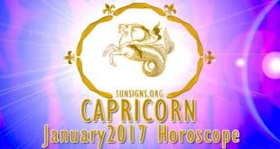 capricorn january 2017 horoscope
