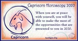 capricorn horoscope 2020