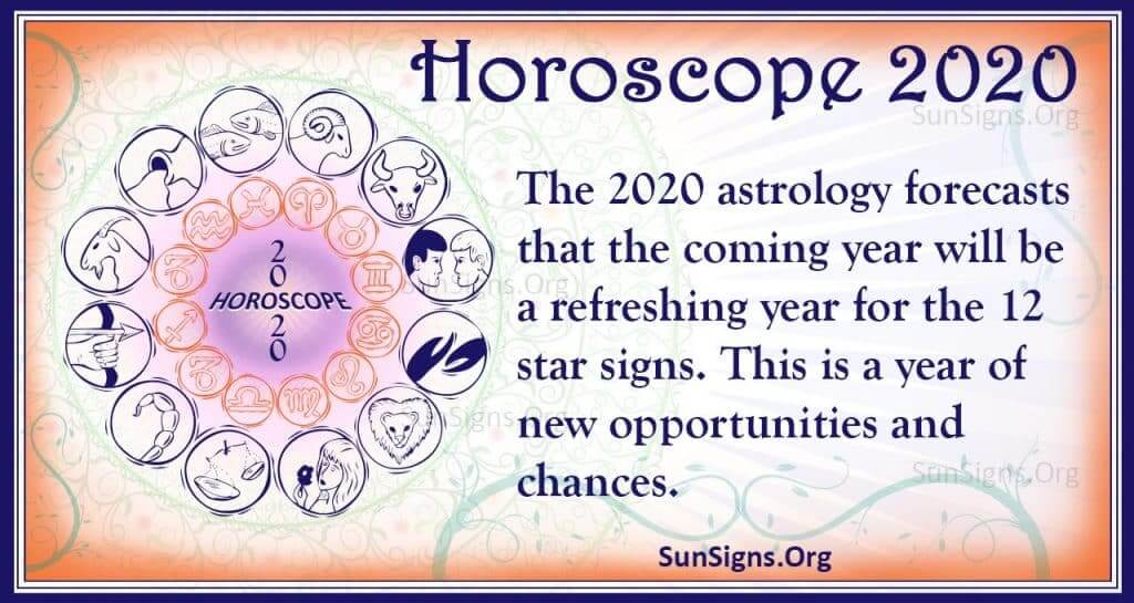  Horoscope 2020 Predictions For The 12 Zodiac Signs 