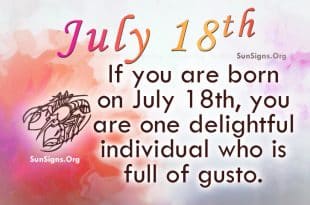 July 18 Famous Birthdays - SunSigns.Org
