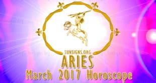 aries march 2017 horoscope