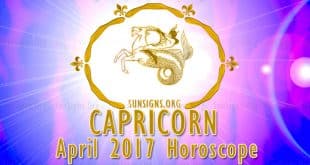 capricorn april 2017 horoscope