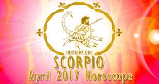 scorpio april 2017 horoscope