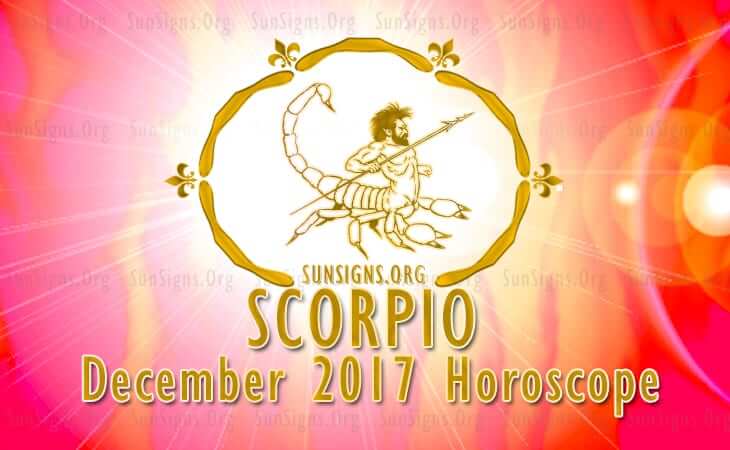 scorpio december 2017 horoscope