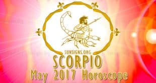 scorpio may 2017 horoscope