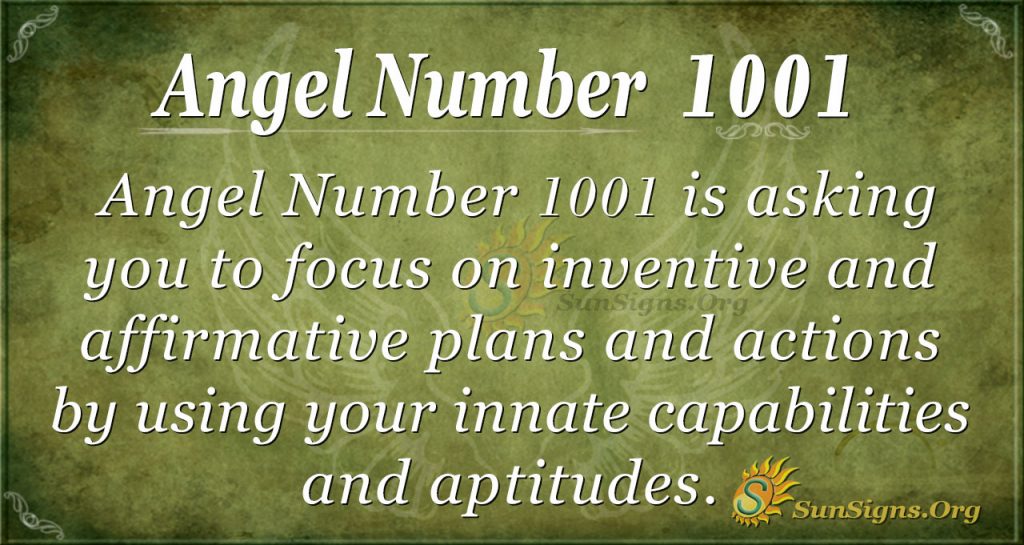 angel number 1001