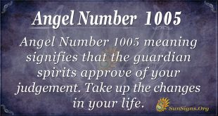 angel number 1005
