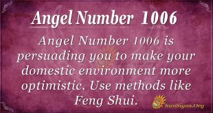 angel number 1006