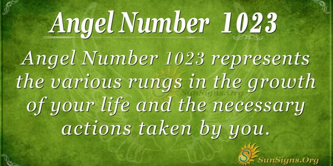 angel number 1023