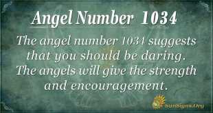 angel number 1034