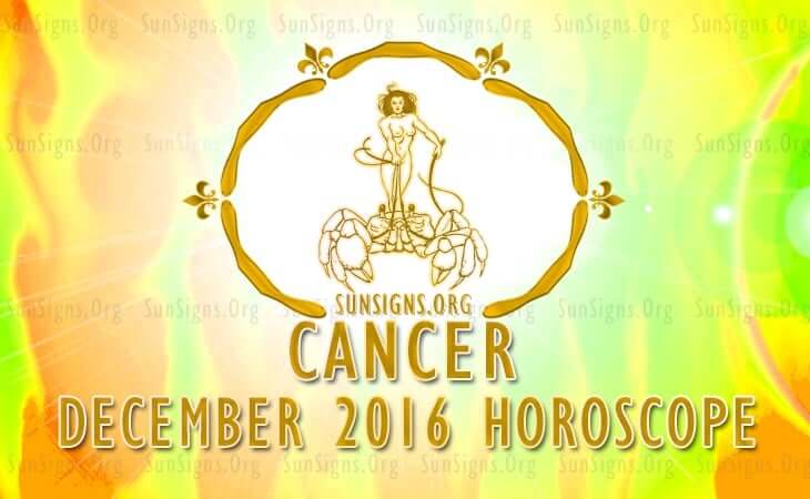 cancer december 2016 horoscope