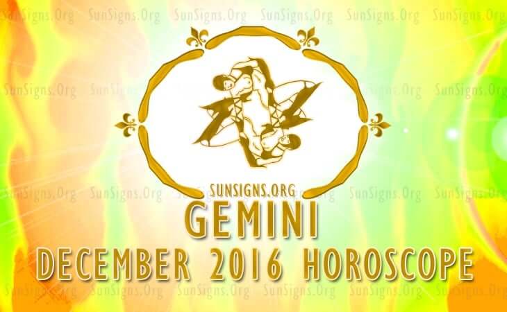 gemini december 2016 horoscope