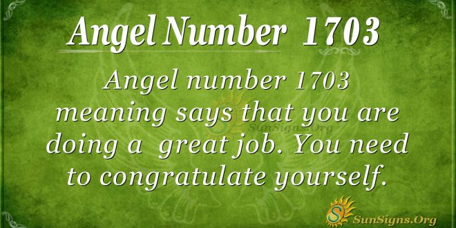 Angel Number 1703