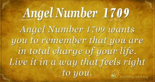 Angel number 1709