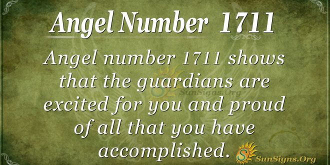 Angel Number 1711