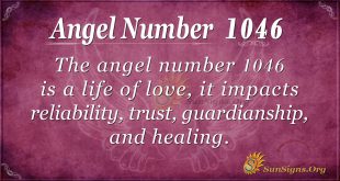 angel number 1046