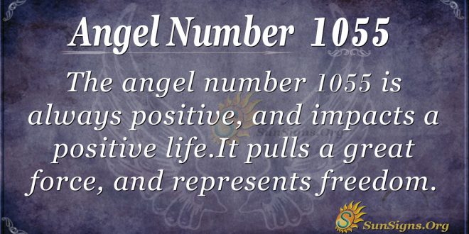 angel number 1055