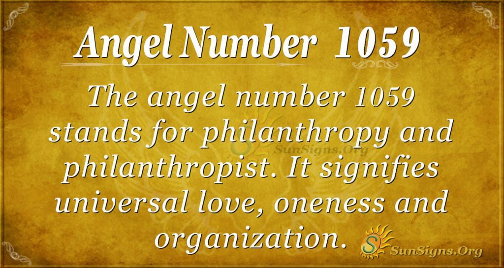 angel number 1059
