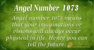 angel number 1073