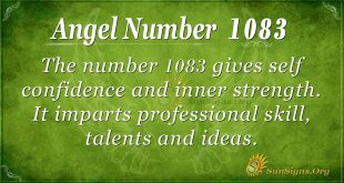 angel number 1083