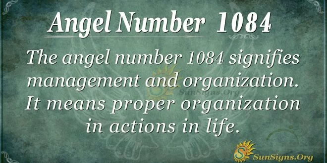 angel number 1084