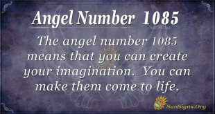 angel number 1085