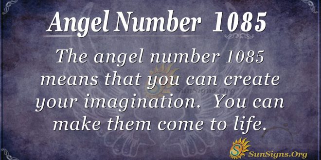 angel number 1085