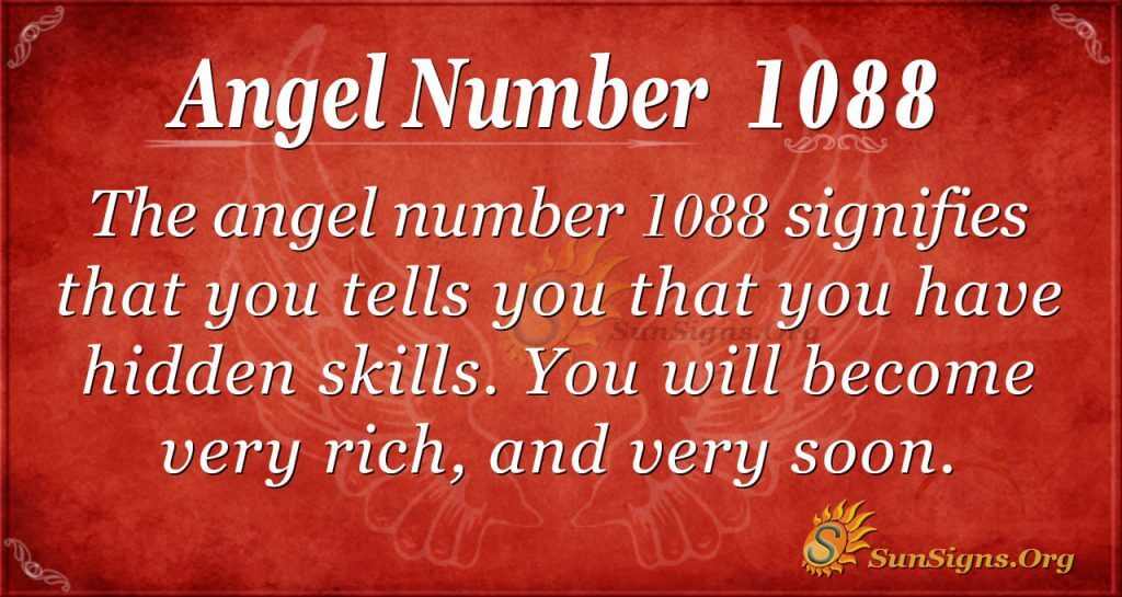 angel number 1088