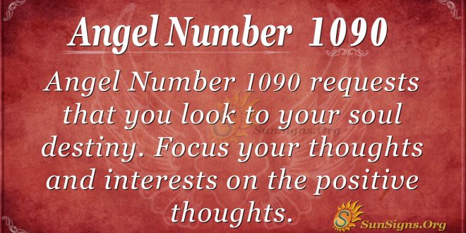 angel number 1090