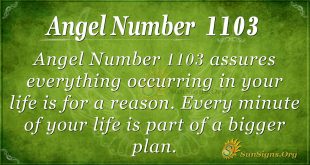 angel number 1103