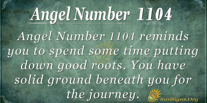 angel number 1104