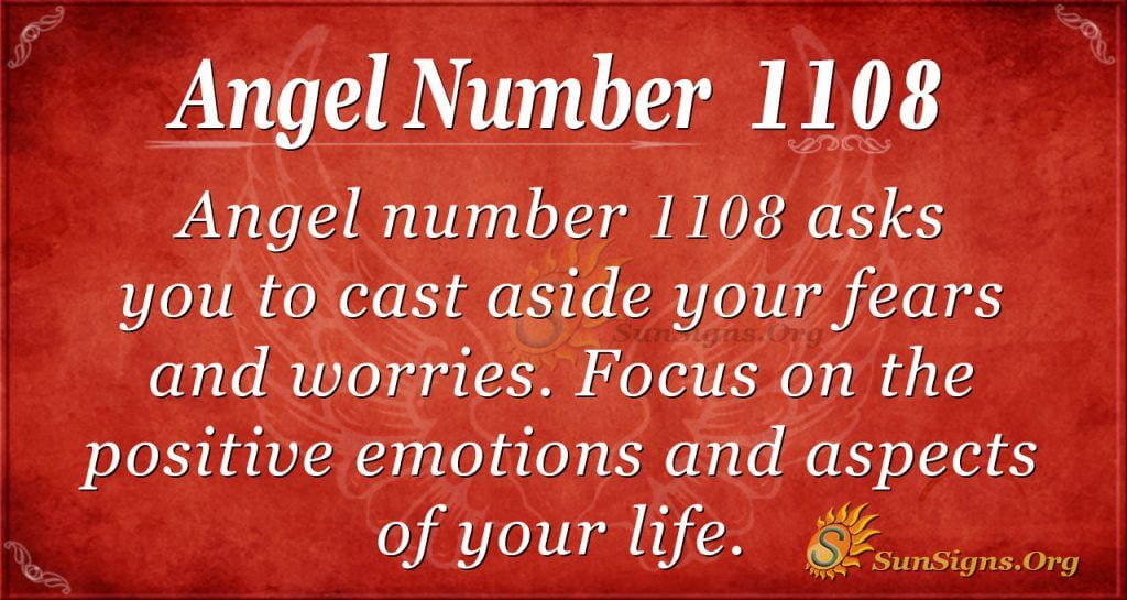 angel number 1108