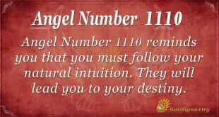 angel number 1110