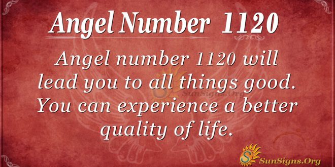 angel number 1120
