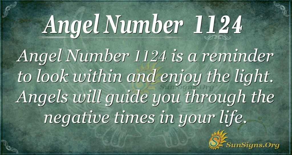 andělské číslo 1124