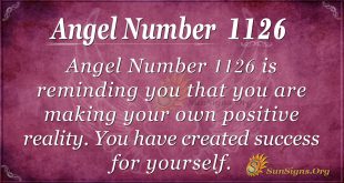 angel number 1126