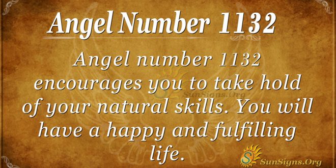 angel number 1132