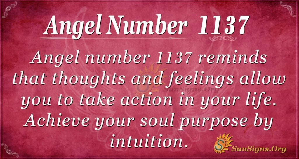 Numărul de înger 1137