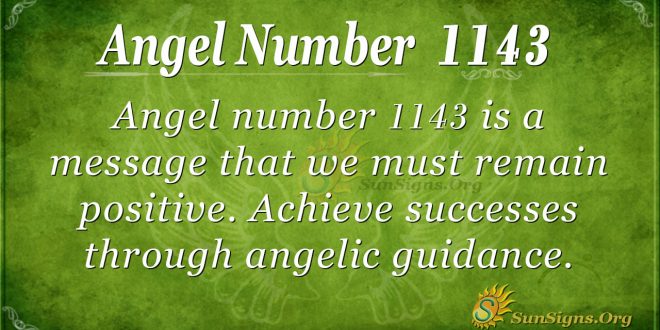 angel number 1143