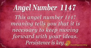 angel number 1147